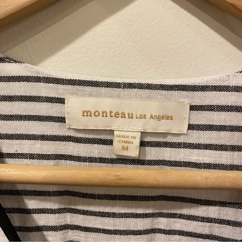 Striped short sleeve dress - Picture 2 of 10